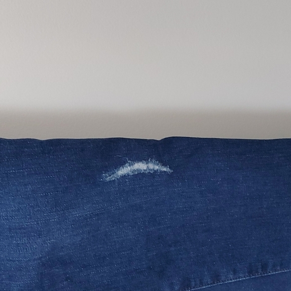 Madewell 10" High-Rise Skinny Distressed Raw Hem Medium Wash Size 26 - Picture 7 of 10